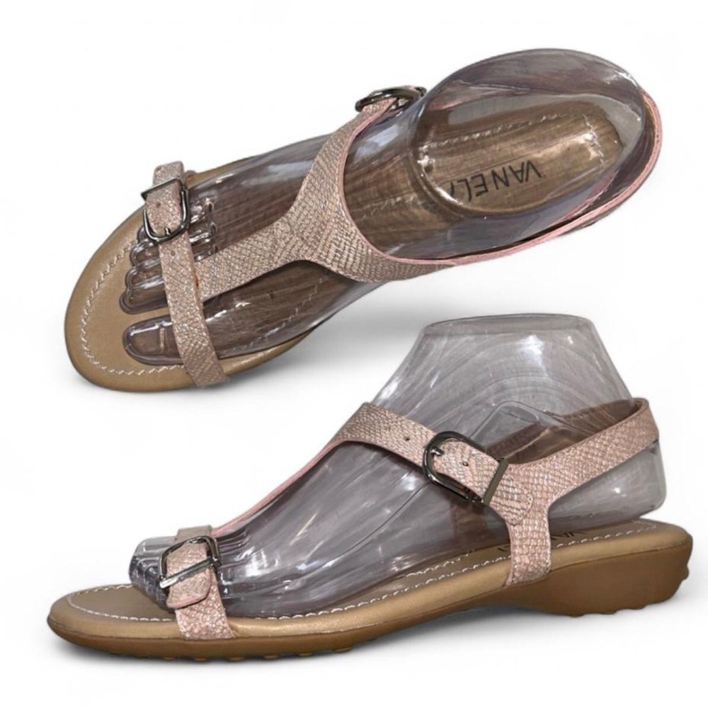 Vaneli Womens Taletha T-Strap Sandals size 7.5 - Picture 2 of 6